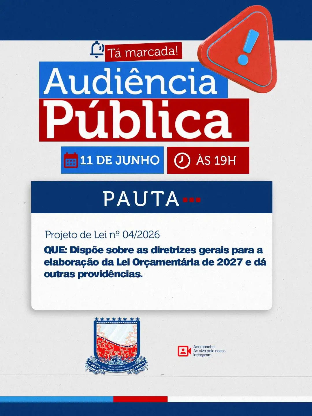 Audiência Pública sobre a LDO 2027